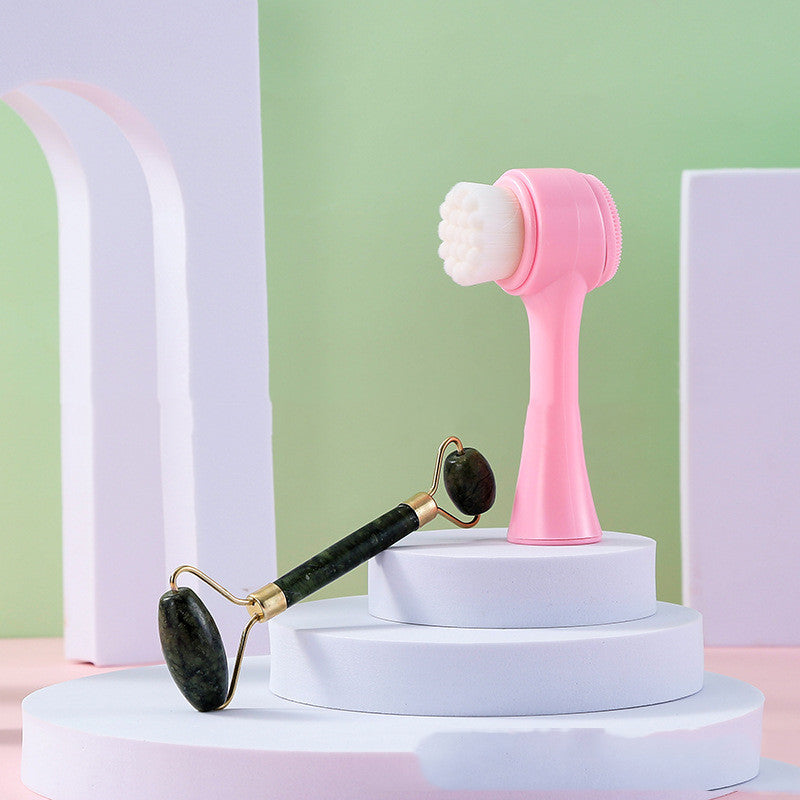 Rouleau de Jade pour Visage – Massage Facial Anti-âge & Contour des Yeux